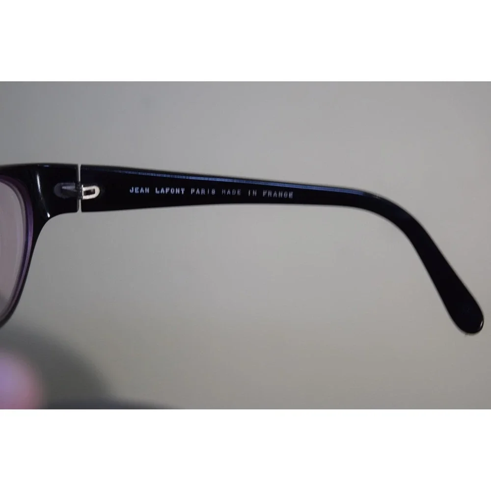 Jean Lafont GALA 50 100 Eyeglasses Black France Made Mod Parisian Capsule